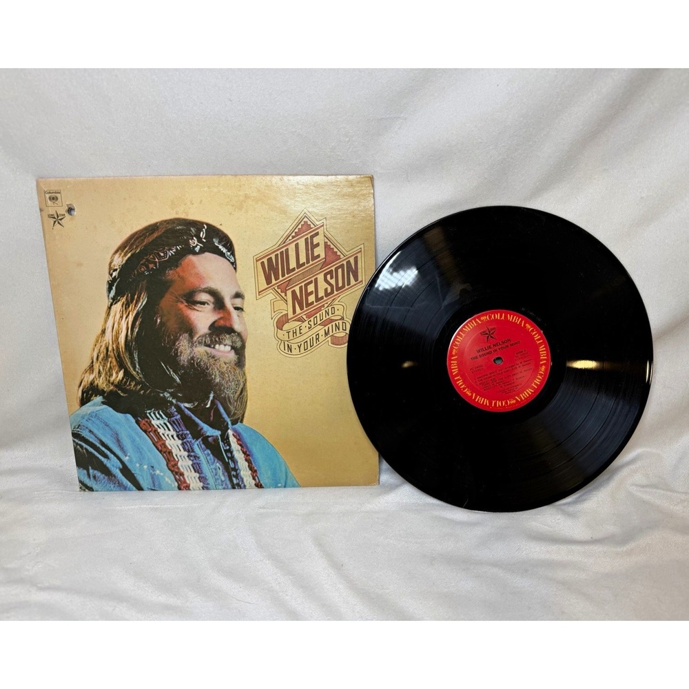 Willie Nelson The Sound In Your Mind Columbia Country LP Vinyl 12" 33 RPM